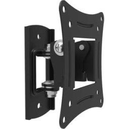 Tecnomat SUPPORTO A MURO INCLINABILE PER TV LCD/ LED DA 17" A 32" STANDARD VESA 100x100 mm NERO