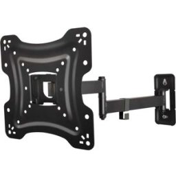 Tecnomat SUPPORTO A MURO INCLINABILE A 3 SNODI PER TV LCD/LED DA 17" A 42" VESA 200x200 mm NERO