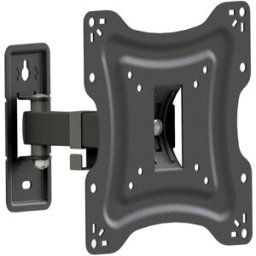 Tecnomat SUPPORTO A MURO INCLINABILE A 2 SNODI PER TV LCD/LED DA 17" A 42" VESA 200x200 mm NERO
