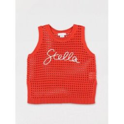 Stella McCartney Top in cotone Rosso Taglia 14