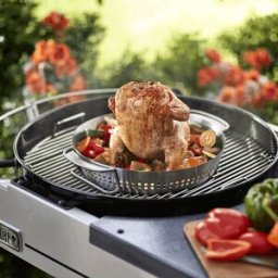 Weber Supporto di cottura per pollo per barbecue