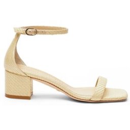 Stuart Weitzman Simplecurve 50 Sandal - Donna Wheat 37