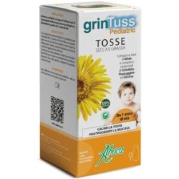 Grintuss Pediatric sciroppo per tosse secca e grassa - flacone da 180 grammi - Aboca