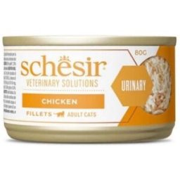Schesir Gatto Veterinary Solution Urinary Filetti al Pollo 80g