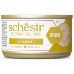 Schesir Gatto Veterinary Solution Urinary Mousse al Pollo 80g