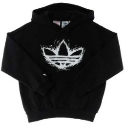 Adidas Felpa con cappuccio NERO 11-12A