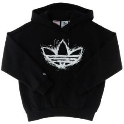 Adidas Felpa con cappuccio NERO 9-10A