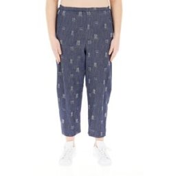 JURERE Pantalone in cotone BLU SCURO M
