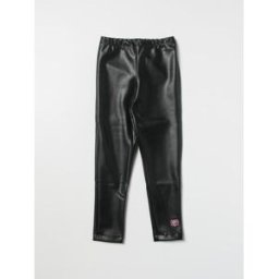 Chiara Ferragni Leggings di ecopelle Nero Taglia 8