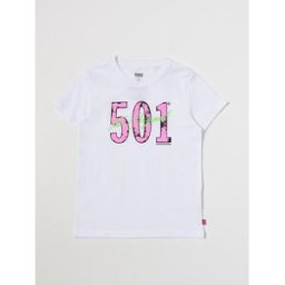 Levis T-shirt in cotone Bianco Taglia 8