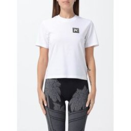 Palm Angels T-shirt con mini logo Bianco Taglia M