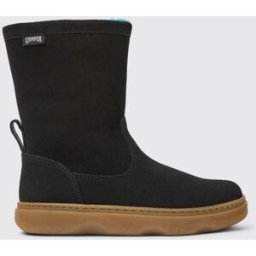 Camper Stivale Kido in pelle scamosciata Nero Taglia 26