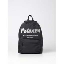 Mcqueen Zaino Graffiti in nylon Nero Taglia OS