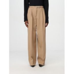 Jil Sander Pantalone in lana Beige Taglia 34