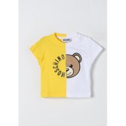 Moschino T-Shirt Bambino colore Giallo Giallo Taglia 12M