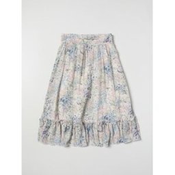 Simonetta Gonna in viscosa stampata Fantasia Taglia 8