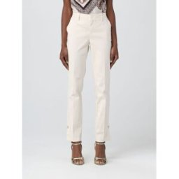 Liujo Pantalone in raso di cotone Naturale Taglia 26