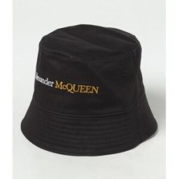 Mcqueen Cappello in cotone con logo Nero Taglia M