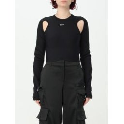 Off-White Top in nylon stretch Bianco Taglia 40
