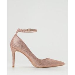 Twinset Pump con strass all over Cipria Taglia 36