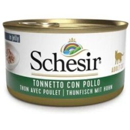 Schesir Gatto Tonnetto e Pollo in Gelatina Lattina 85 gr