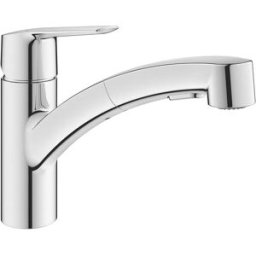 Grohe MISCELATORE LAVELLO QUICKFIX START CROMO BOCCA BASSA DOCCETTA ESTRAIBILE 30307001