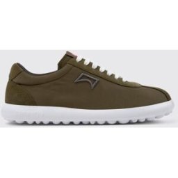 Camper Sneakers Pelotas Xlite in nylon riciclato e camoscio Verde Taglia 42