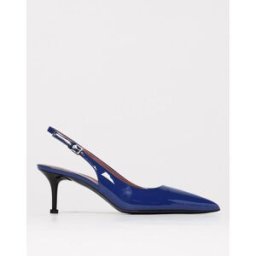 Premiata Slingback in vernice Cobalto Taglia 41