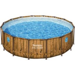 Bestway Piscina fuori terra rotonda 488x122 cm Steel Pro Max