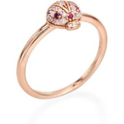 Amen Anello Zirconi Gioiello Donna Coccinelle RLARZBR.12