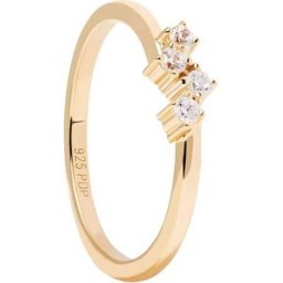 PDPaola Anello Zirconi Gioiello Donna New Essentials AN01-871-14