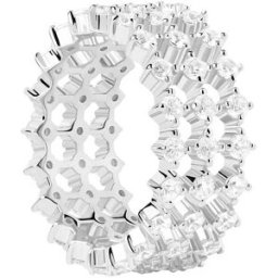 PDPaola Anello Zirconi Gioiello Donna New Essentials AN02-881-16