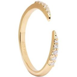 PDPaola Anello Zirconi Gioiello Donna New Essentials AN01-803-16