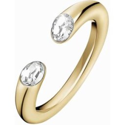 Calvin Klein Anello Cristalli Gioiello Donna Brilliant KJ8YJR140207