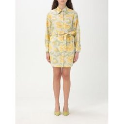Kenzo Abito chemisier in misto cotone stampato Fantasia Taglia L
