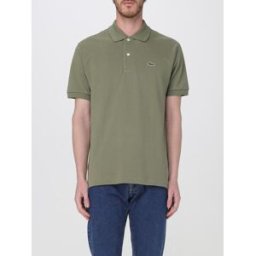 Lacoste Polo in cotone Militare Taglia 7