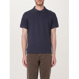 Barbour Polo classica in cotone Blue Navy Taglia S