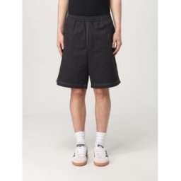 Bonsai Pantaloncino in cotone stretch Nero Taglia S