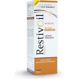 PERRIGO ITALIA Srl Restivoil Olio Shampoo Fisiologico Nutritivo - Shampoo per capelli secchi e opachi - 250 ml