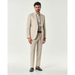 Colamarino Abito drop 7 in puro lino beige