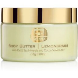 Kedma - Burro Corpo Lemongrass con di Cacao e Minerali del Mar Morto 250 g