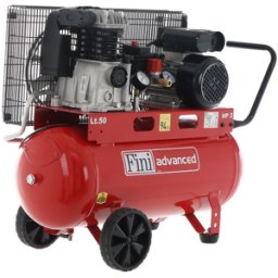 Fini Advanced MK 102-50-2M - Compressore aria elettrico monofase a cinghia - Motore 2 HP - 50 lt