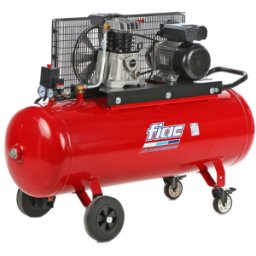 FIAC AB 150/348 - Compressore aria elettrico monofase a cinghia - Motore 3 HP - 150 lt