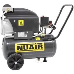 Nuair FC2/24 S - Compressore aria elettrico monofase - Motore 2 HP - 24 lt