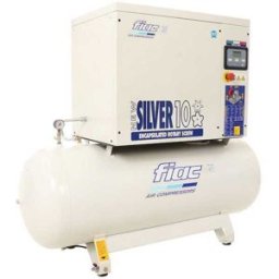 FIAC New Silver 10/300 - Compressore rotativo trifase a vite silenziato - Motore 10 HP