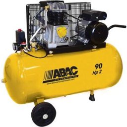 ABAC LINE B26/90 CM2 - Compressore aria elettrico monofase a cinghia - Motore 2 HP - 90 lt