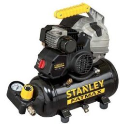Stanley Fatmax HY 227/8/6E - Compressore aria elettrico portatile monofase- Motore 2 HP - 6 lt