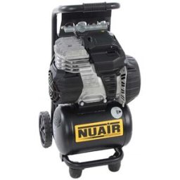 Nuair sil air 244/10 PCM - Compressore aria elettrico verticale monofase, oil-less - Motore 1.5 HP - 10 lt