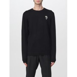 Lagerfeld Maglia basic di lana Nero Taglia L