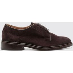 Tricker's Derby in camoscio Caffe Taglia 8